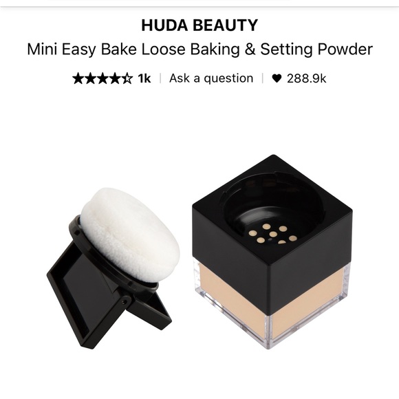 Huda Beauty Easy Bake Loose Powder Mini - Picture 1 of 2